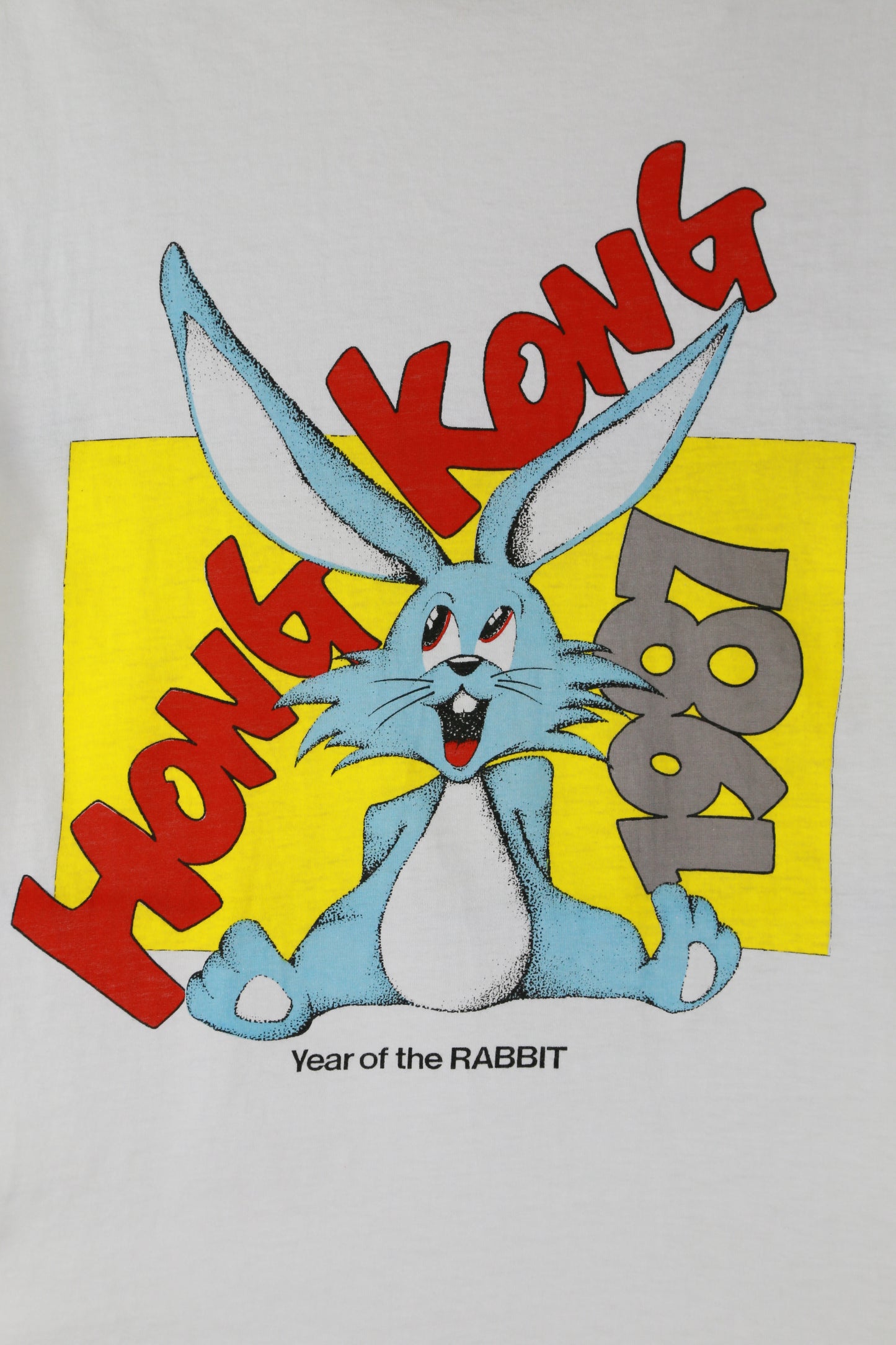 1987 Hong Kong Year of Rabbit Graphic Tee