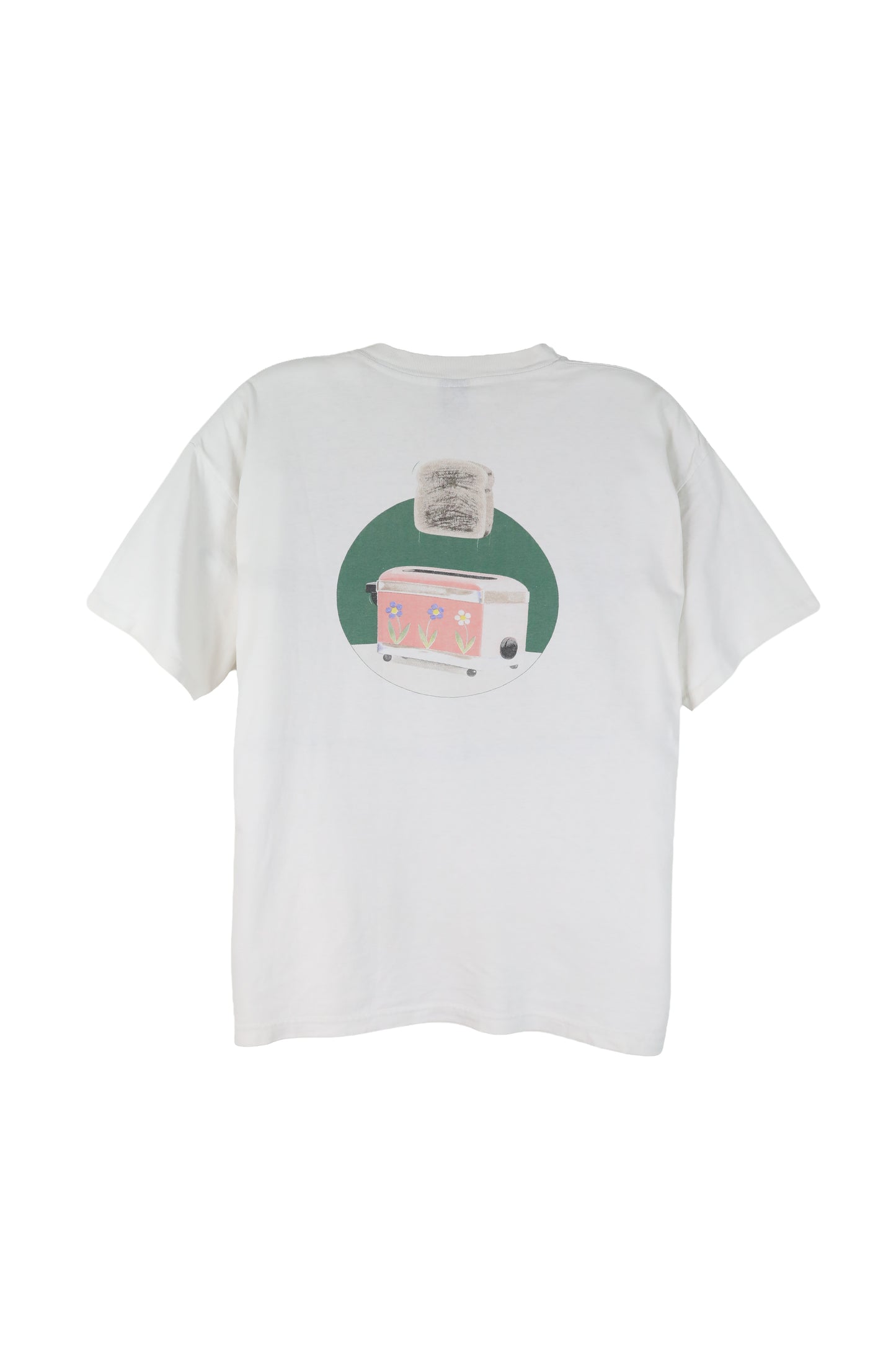 1989 Wallace & Gromit Crackin' Toast Cartoon Tee