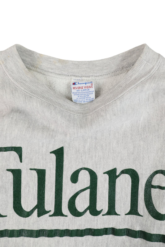 90's Champion Tulane Reverse Reave Sweater