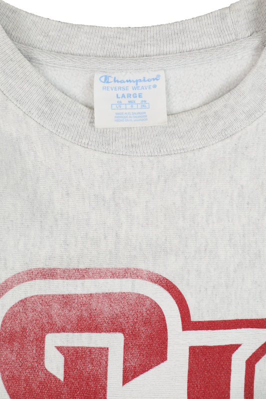 90's Champion Seattle University Logo Reverse Reave Sweater