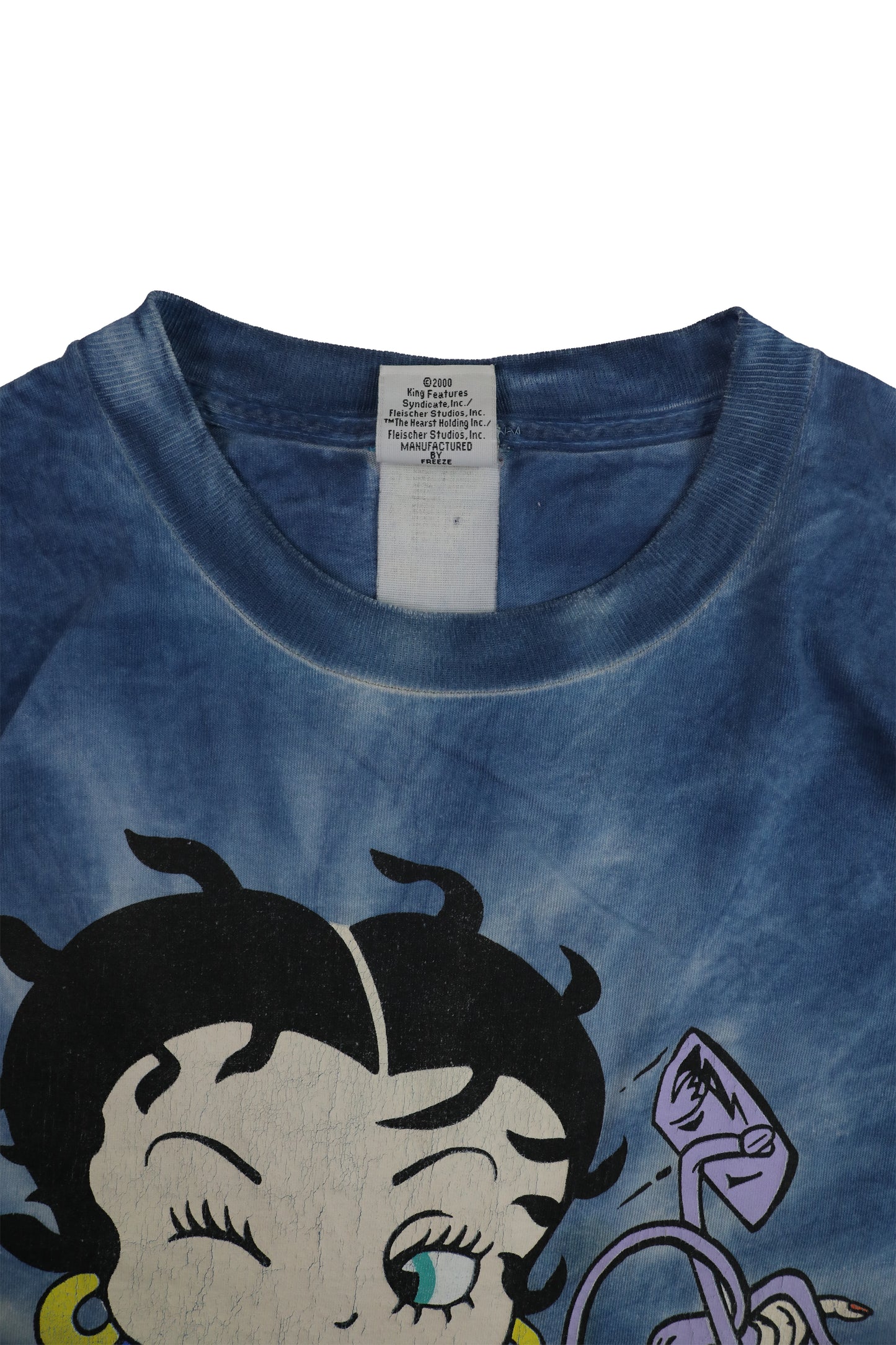 2000 Betty Boop "Bad As I wanna Be!" Tie-Dye Tee
