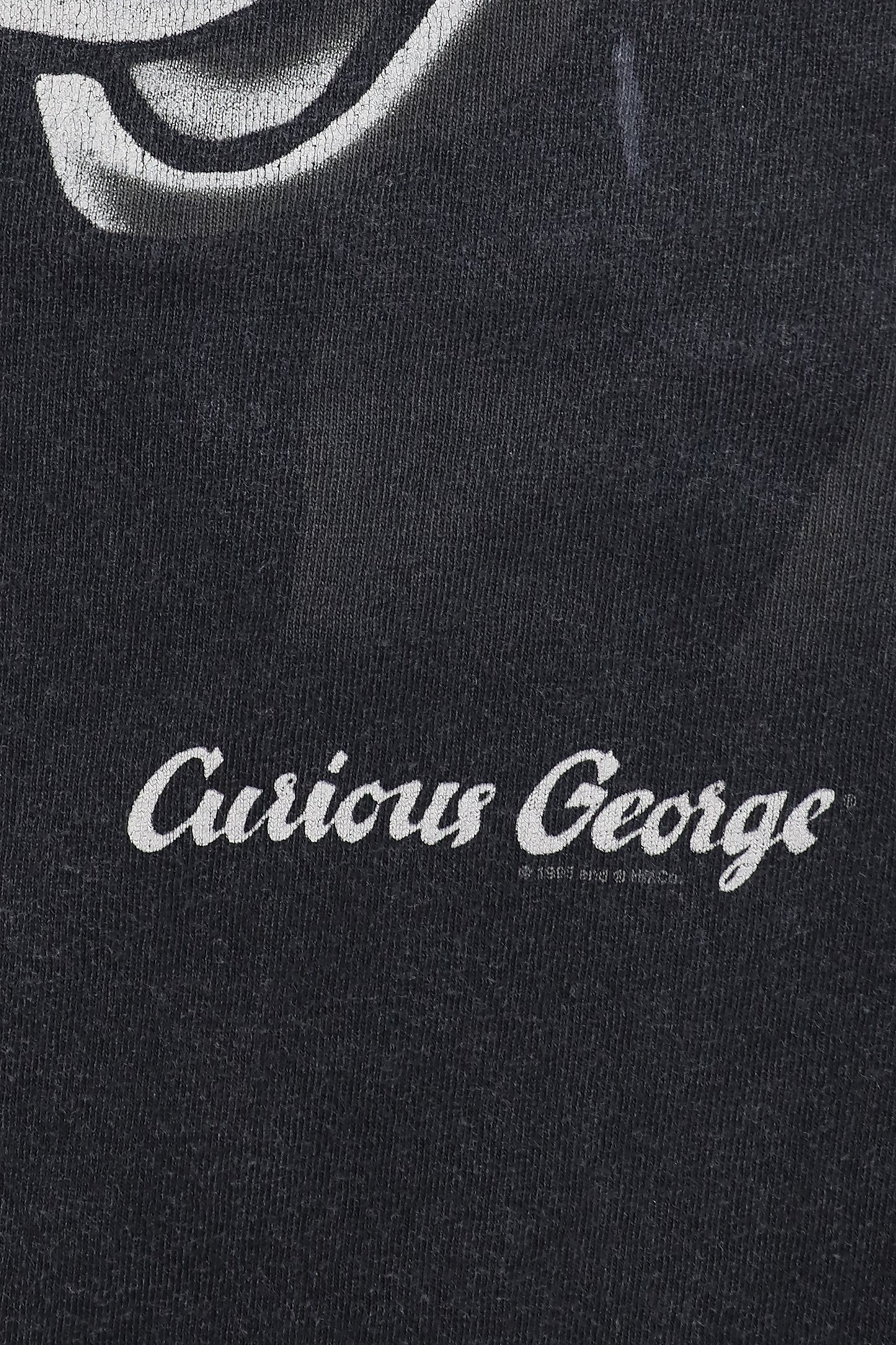 90's Curious George V-Neck Tee