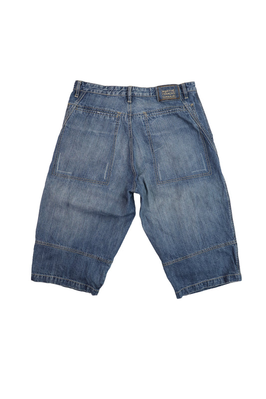 Marithé + François Girbaud Baggy Denim Shorts W34