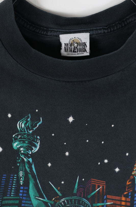 Black New York Hotel Graphic Tee