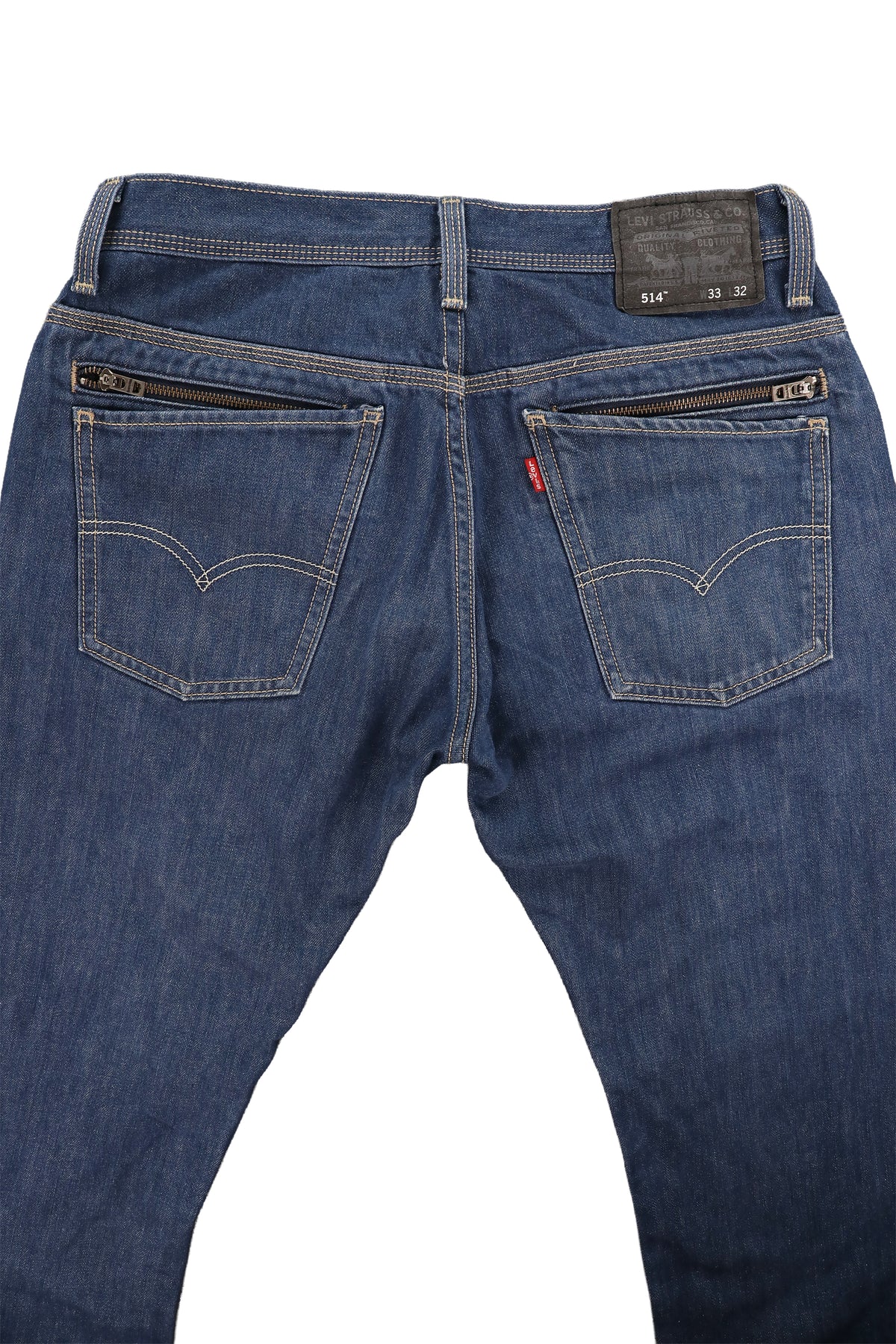 Levi's 514 Dark Indigo Denim Jeans W33L32