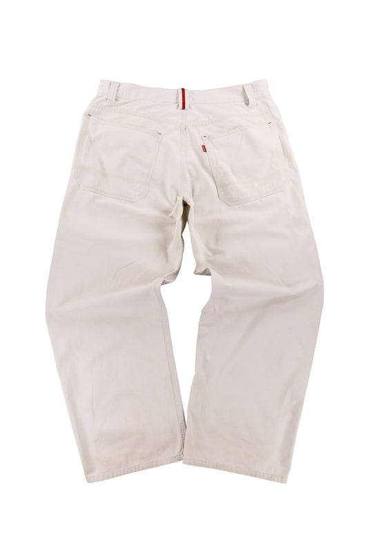 00's Levis 652 White Pants W34L32