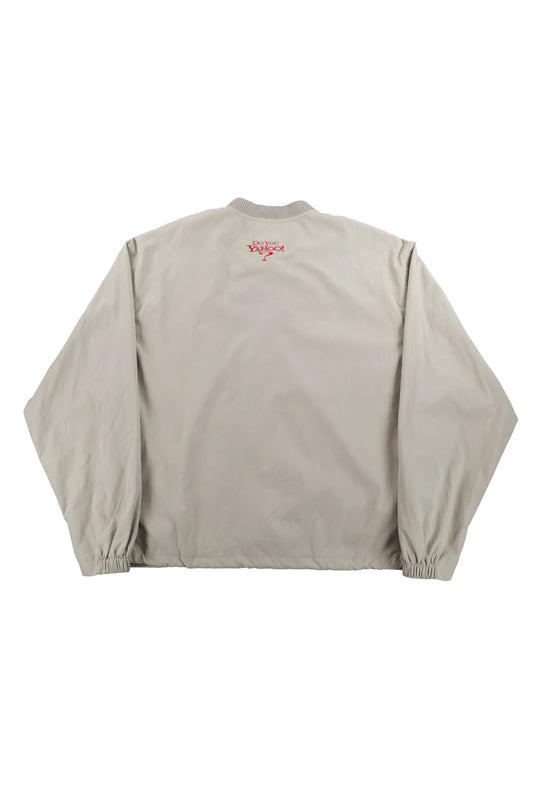 Yahoo! Media & Data Services Embroidered Logo Pullover Jacket