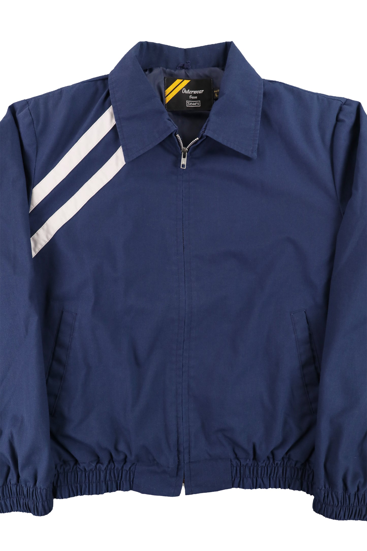 Sears Outerwear Dual Stripes Work Jacket