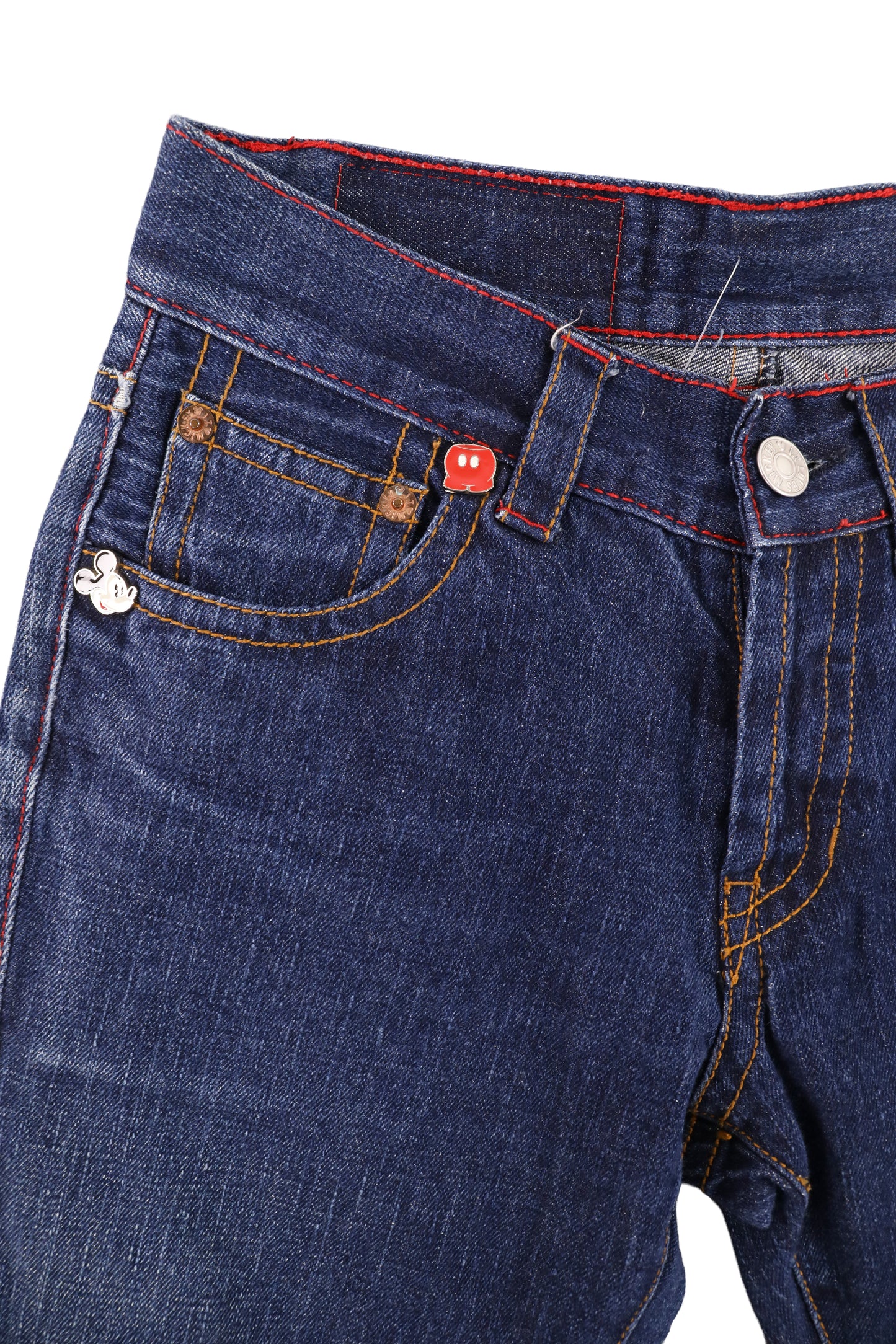 Mickey Red Denim W27 Size M