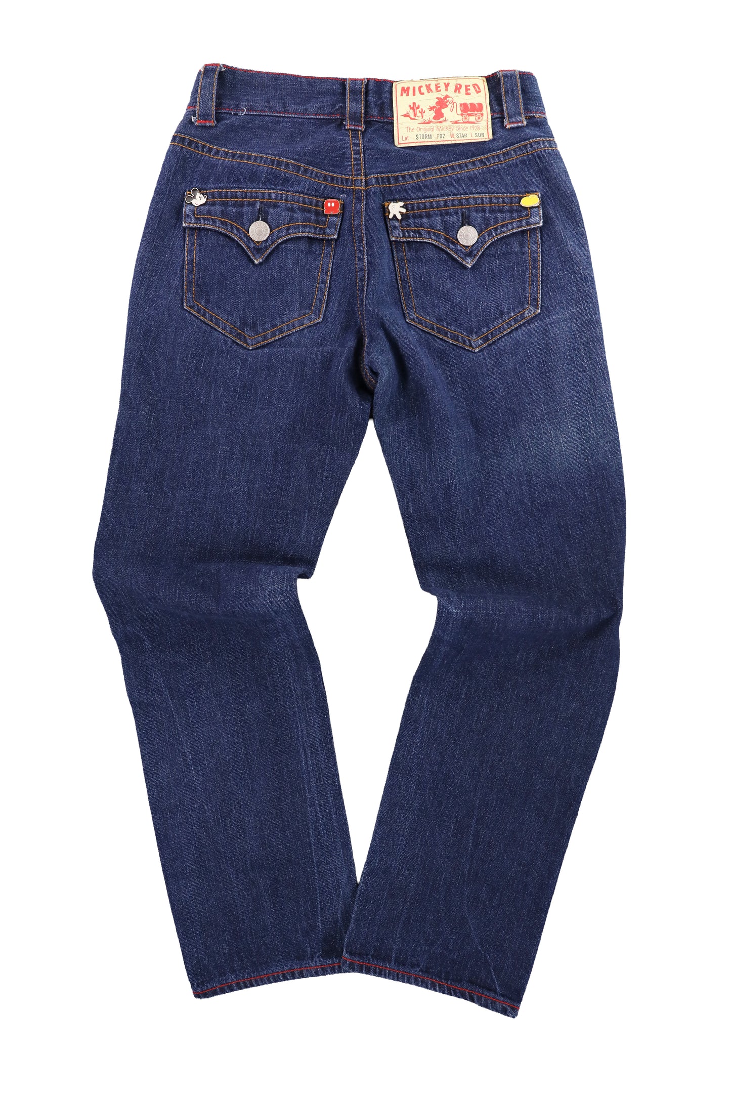 Mickey Red Denim W27 Size M