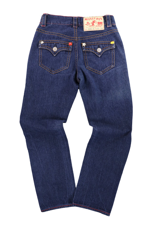 Mickey Red Denim W27 Size M