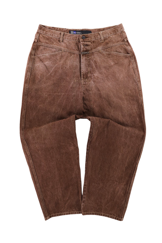 Marithe + Francois Girbaud Washed Baggy Denim W38