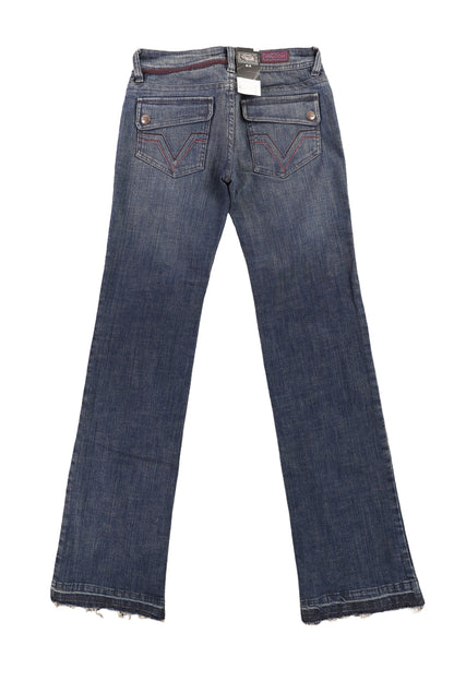 Volcom Brand Jeans Washed Flare Jeans Size 1