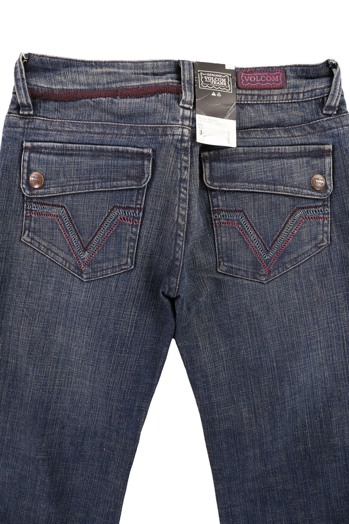 Volcom Brand Jeans Washed Flare Jeans Size 1