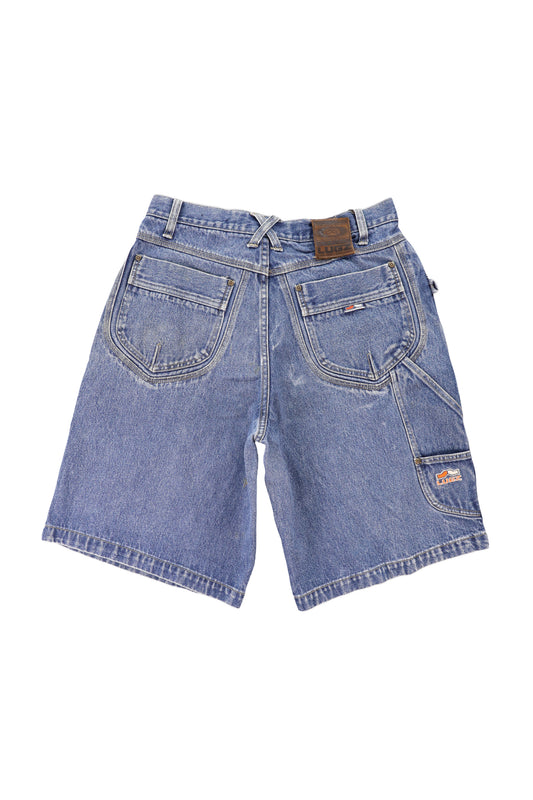 Lugz Blue Denim Carpenter Shorts W32