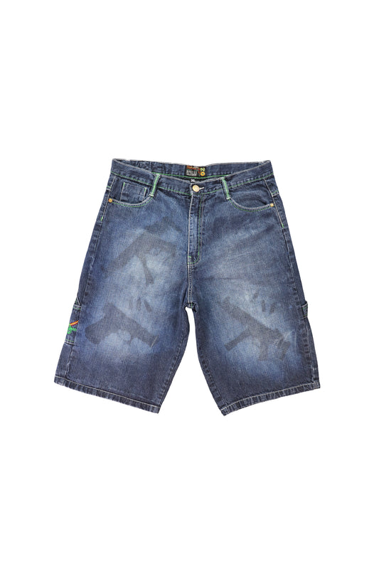 Bklyn Xpress 70 Baggy Denim Shorts W36