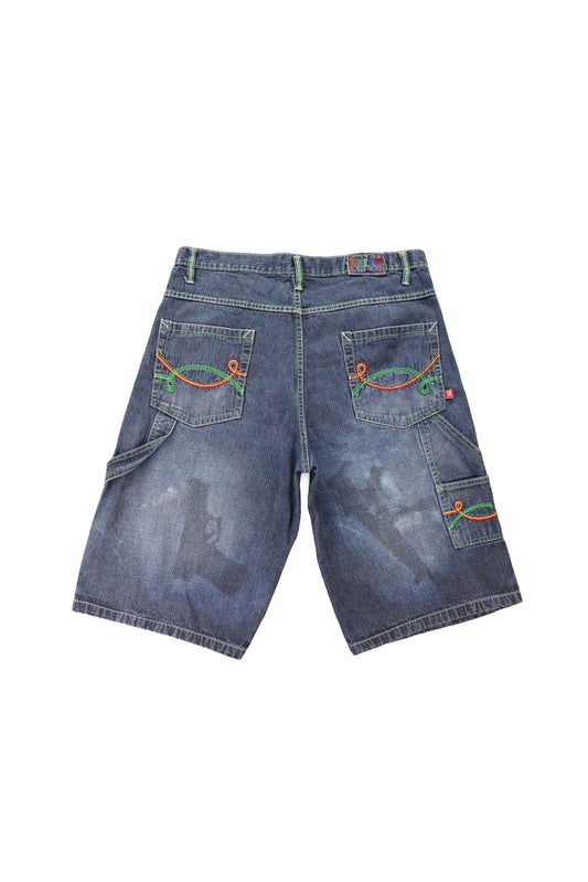 Bklyn Xpress 70 Baggy Denim Shorts W36