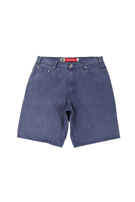 Levi's Silver Tab Loose Navy Denim Shorts W34