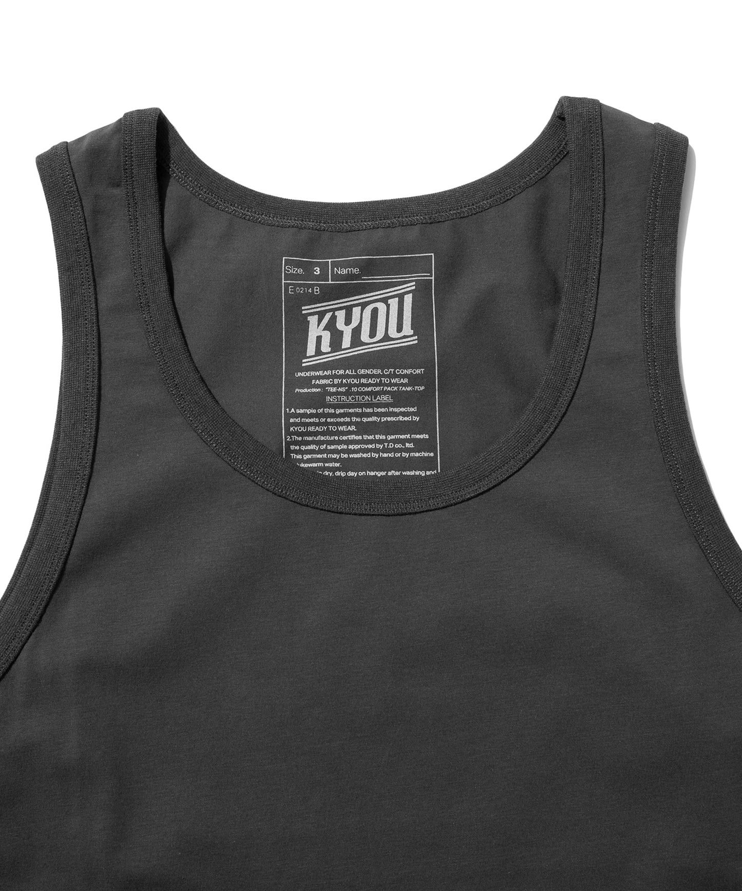 "UNDERS".02 COFORT TANK TOPS