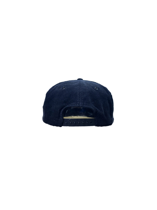 Vintage Camel "Smooth Character" Black Corduroy Snapback Cap