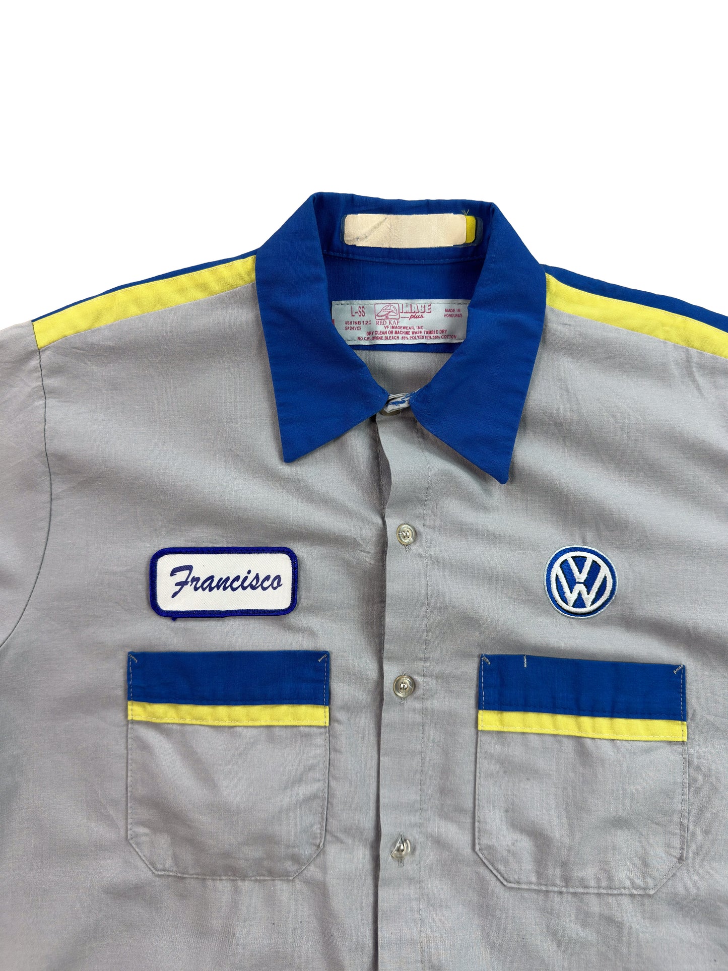 Vintage Red Kap Volkswagen Short Sleeve Work Shirt