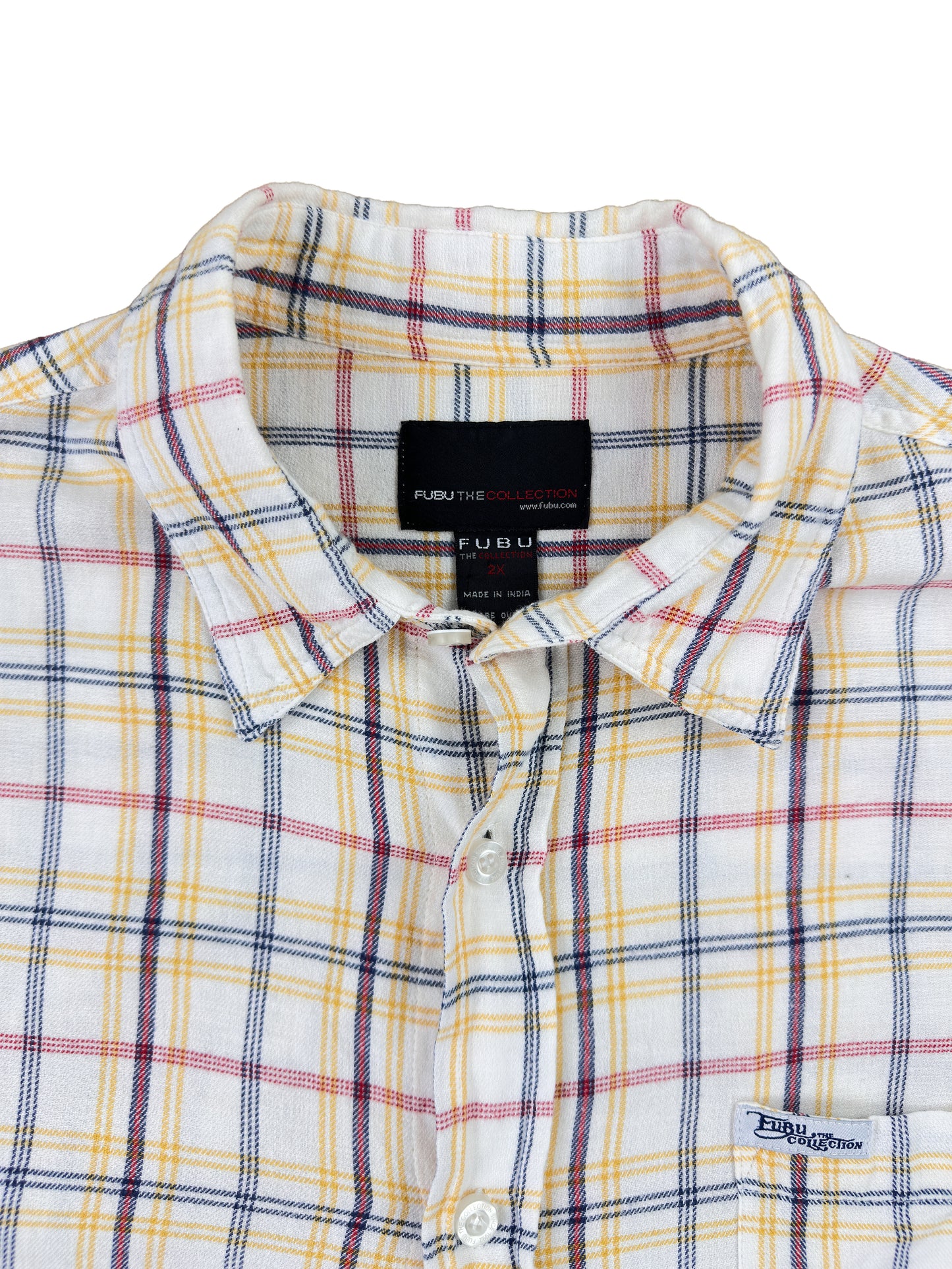 Fubu The Collection Patterned Short Sleeve Shirt