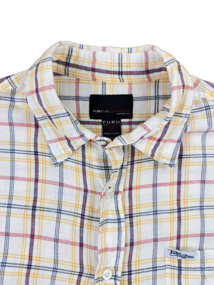 Fubu The Collection Patterned Short Sleeve Shirt