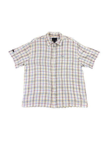 Fubu The Collection Patterned Short Sleeve Shirt
