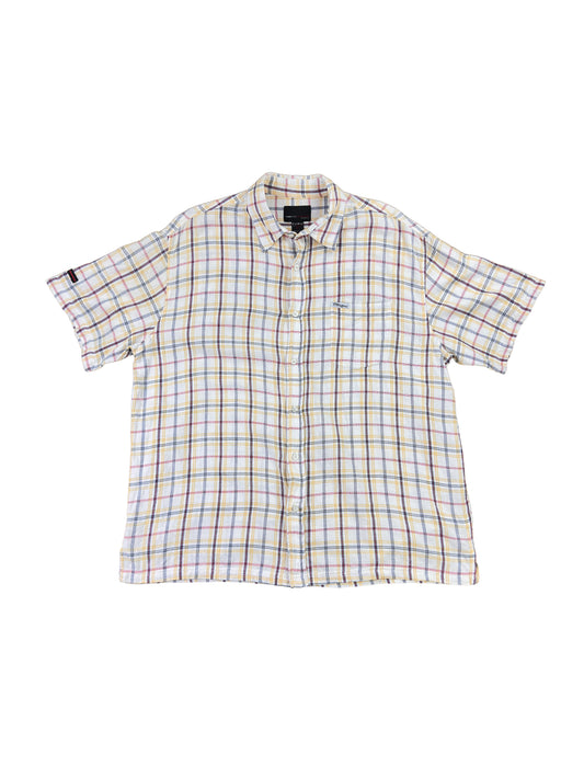 Fubu The Collection Patterned Short Sleeve Shirt