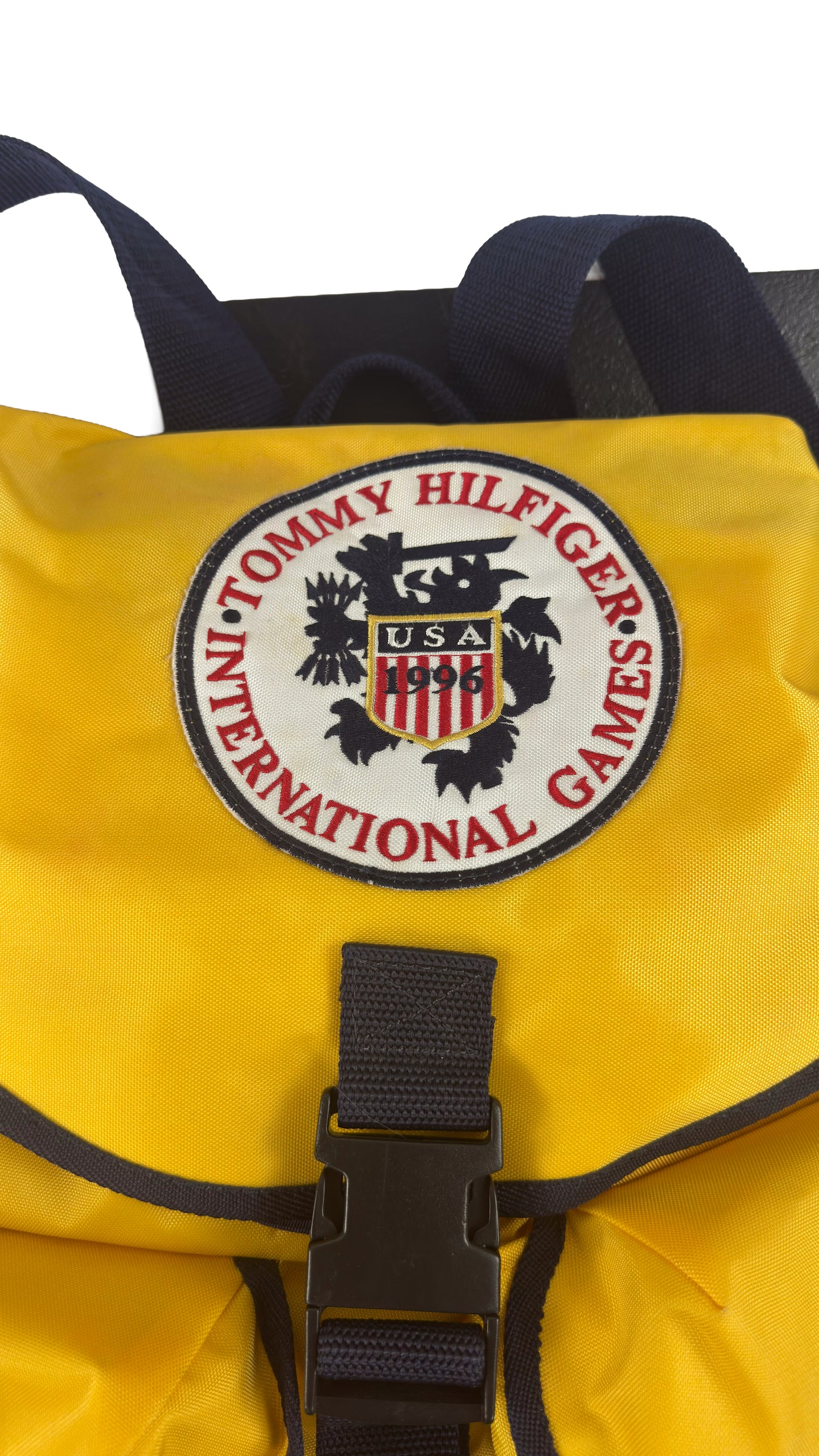 Vintage Tommy Hilfiger Yellow Backpack