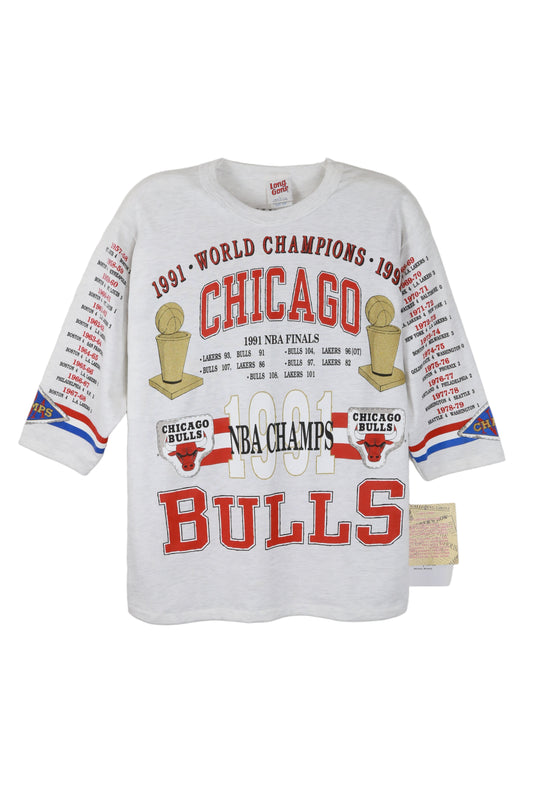 Long Gone Chicago Bulls Champion NBA Tee (Deadstock with Tag)