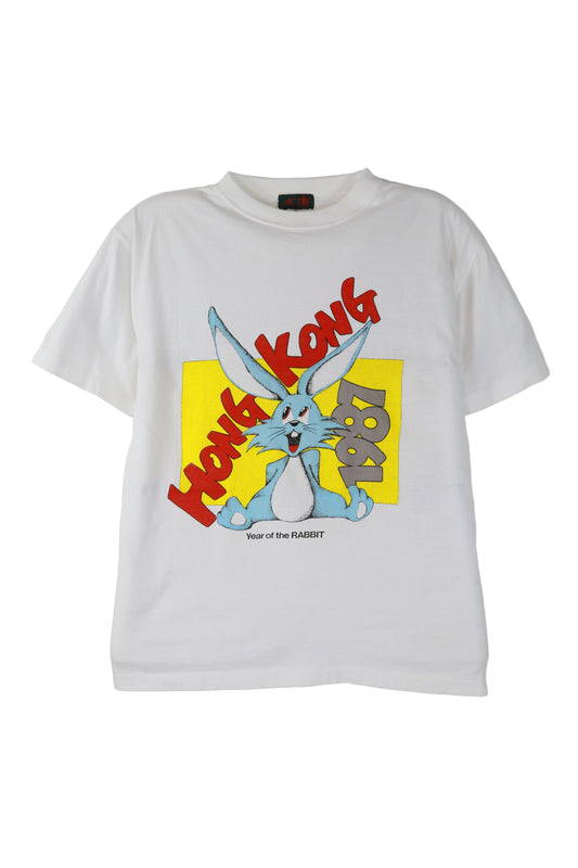 1987 Hong Kong Year of Rabbit Graphic Tee