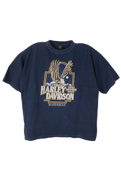 Navy Harley Davidson Graphic Tee
