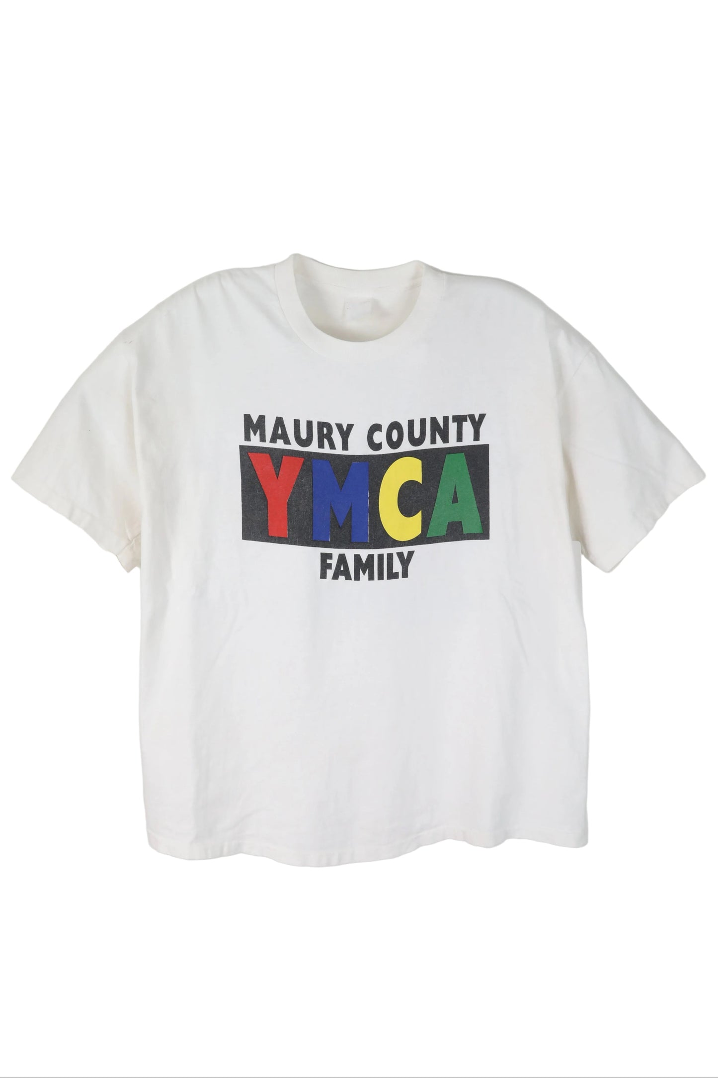 1995 White YMCA Graphic Tee