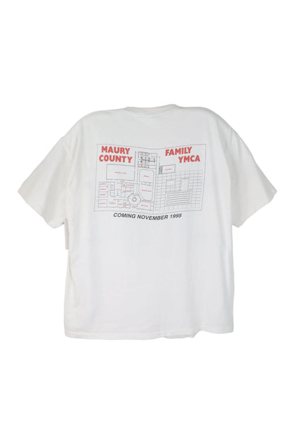 1995 White YMCA Graphic Tee
