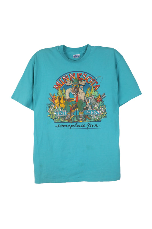 Blue Minnesota State Park Graphic Tee