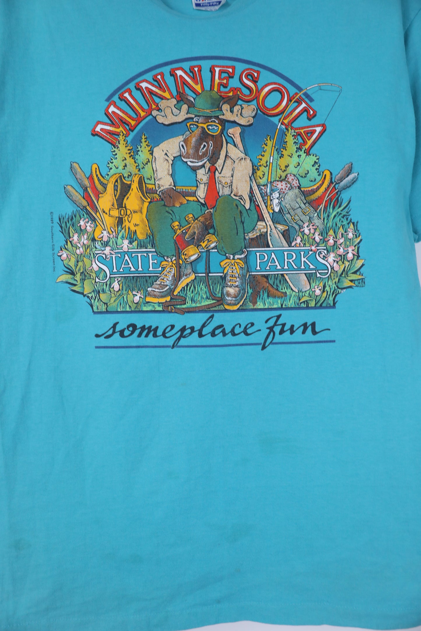 Blue Minnesota State Park Graphic Tee