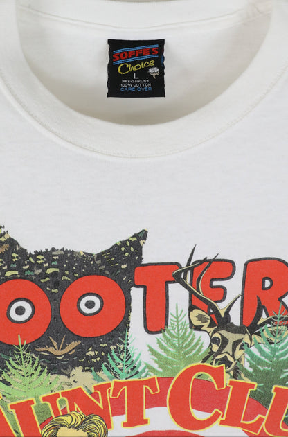 White Hooters Graphic Tee