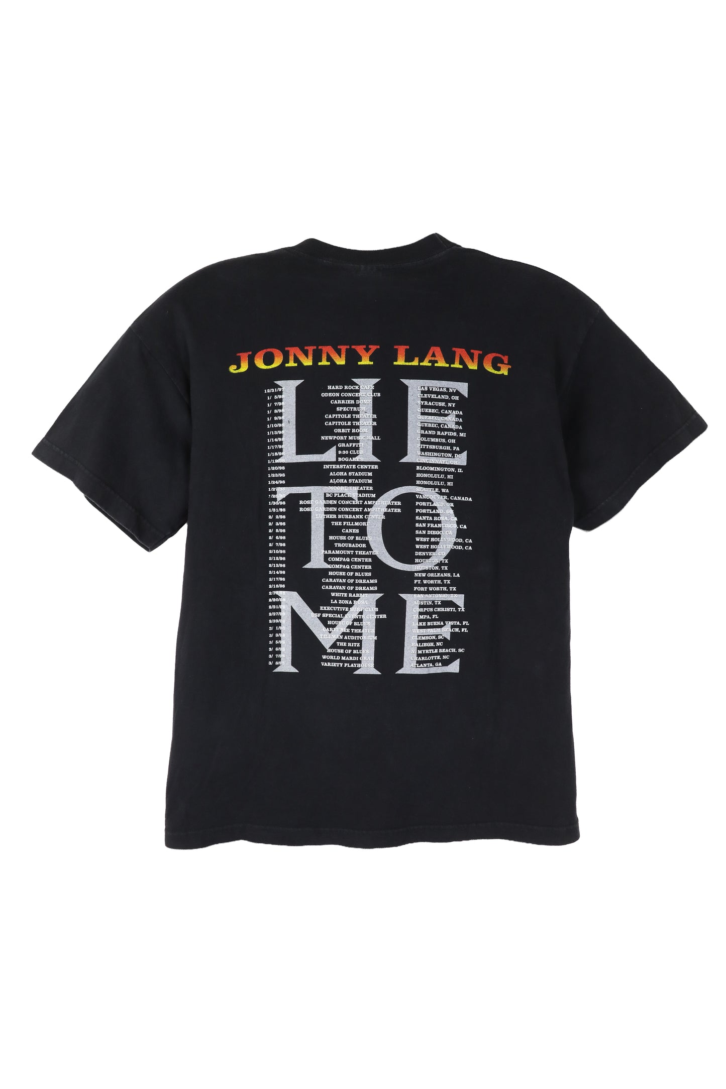 Jonny Lang Black Music Tee