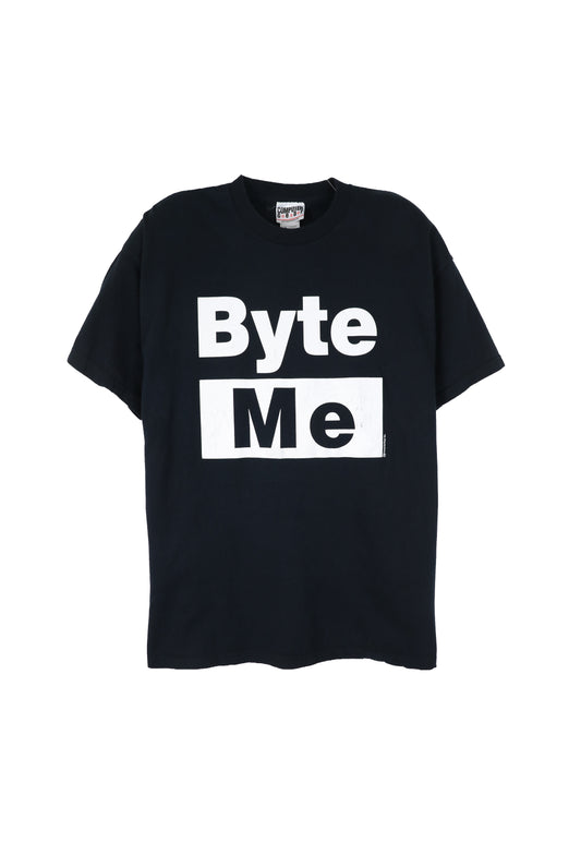 Black Byte Me Graphic Tee