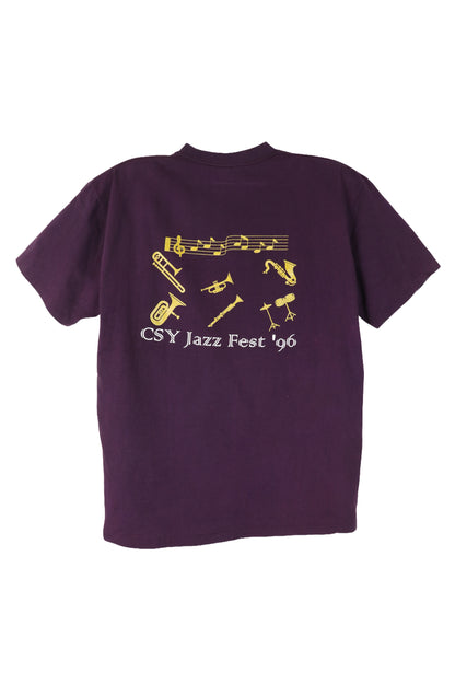 1996 Hewlett Packard CSY Jazz Fest Tee