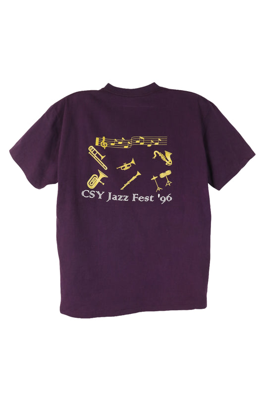 1996 Hewlett Packard CSY Jazz Fest Tee