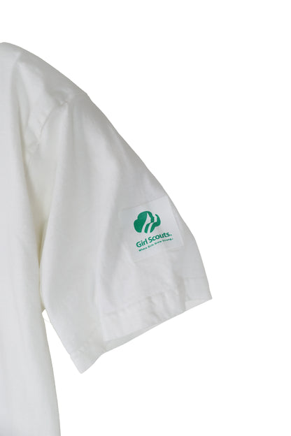 Girl Scouts White Graphic Tee