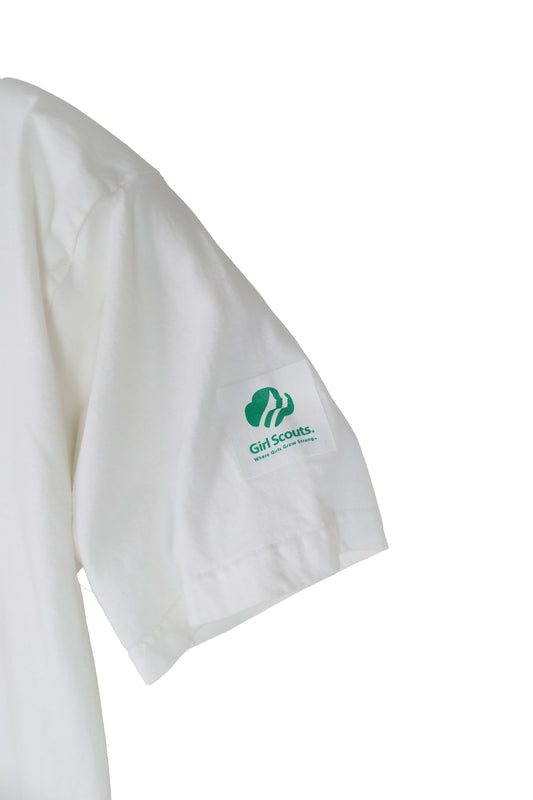Girl Scouts White Graphic Tee