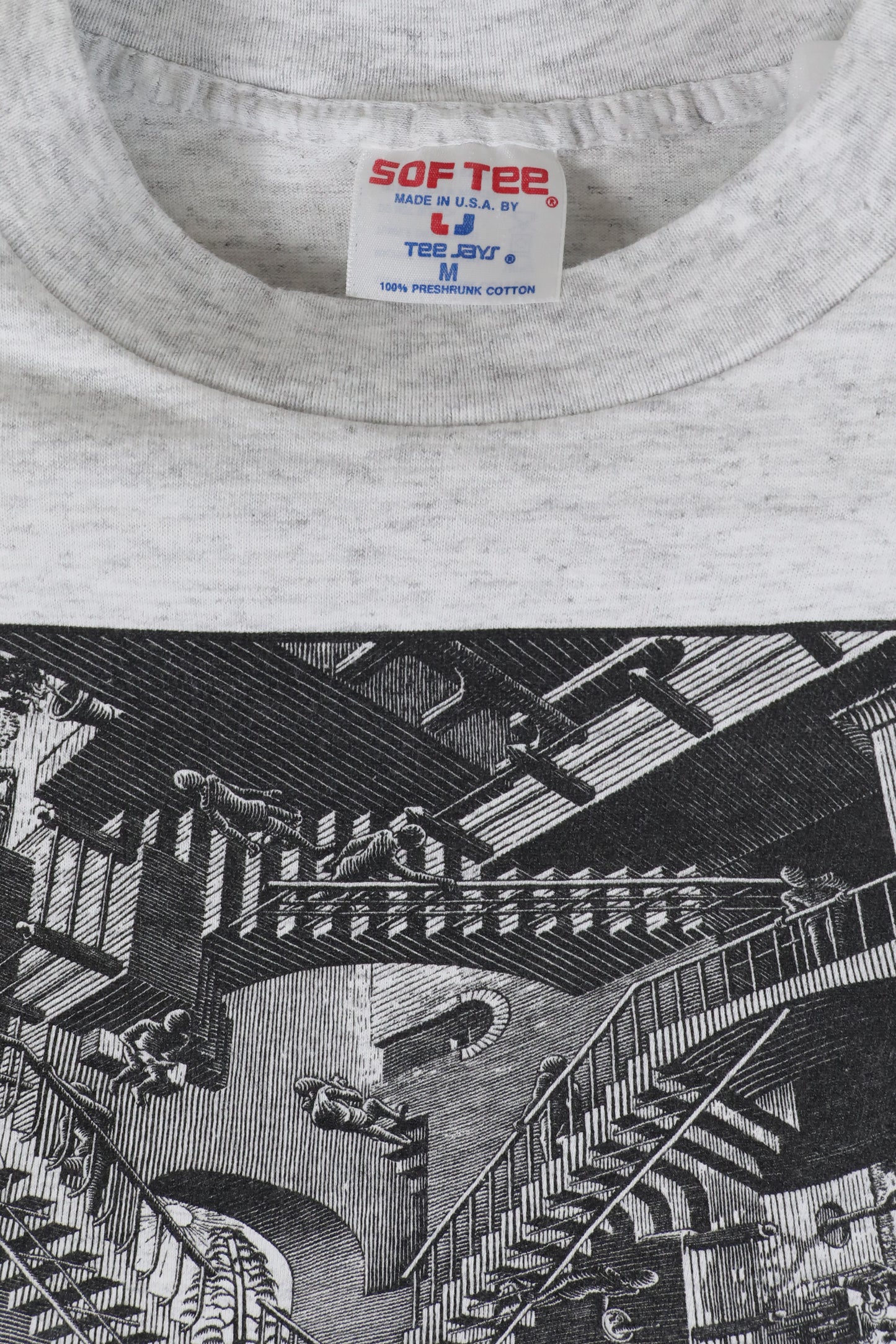 1990 MC Escher Heirs Art Tee