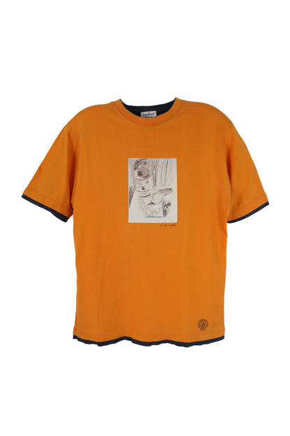 Andy Warhol Orange Art Tee