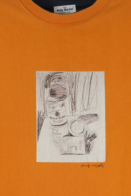 Andy Warhol Orange Art Tee