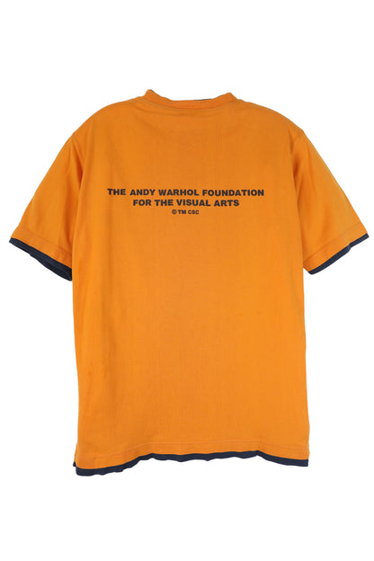 Andy Warhol Orange Art Tee