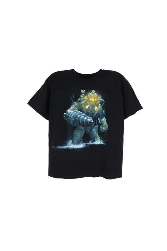 Bioshock2 Black Graphic Tee