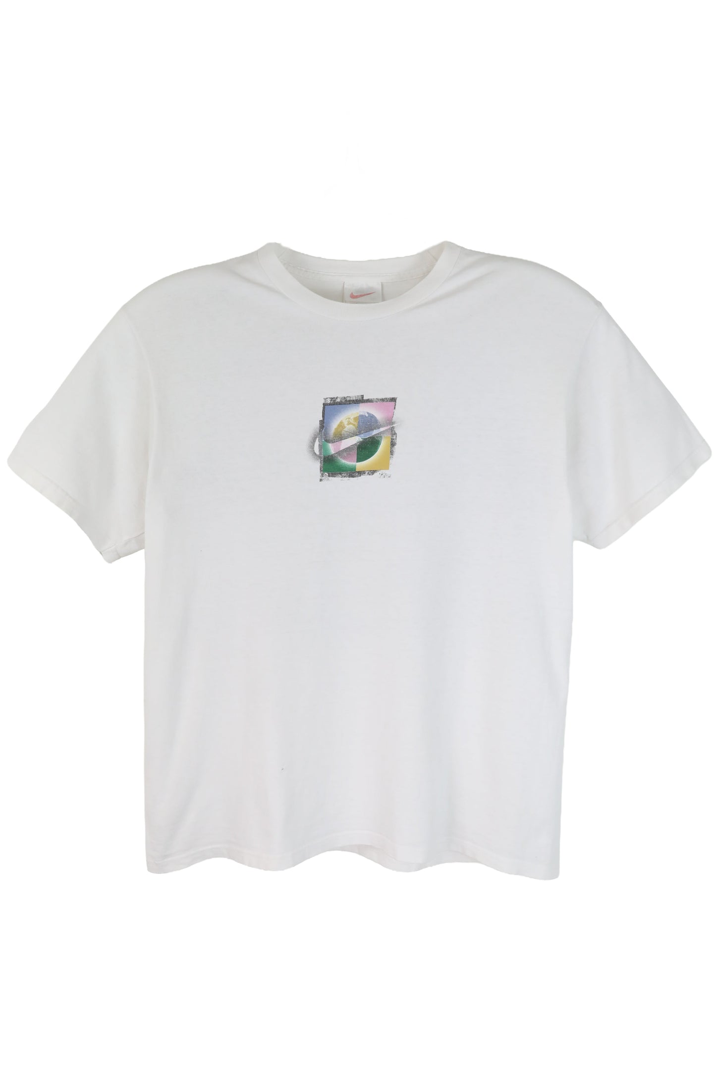 Nike Just Do It White Graphic Tee